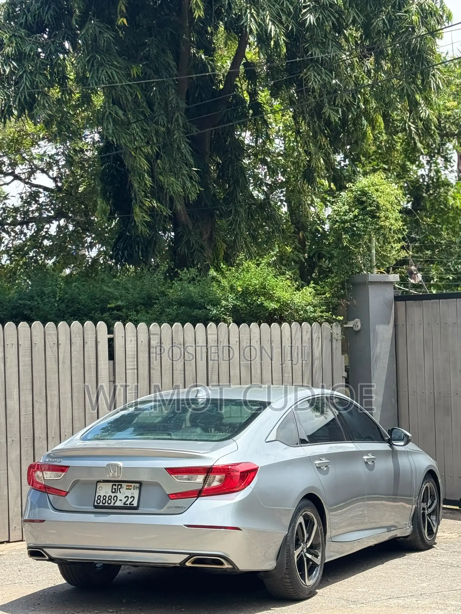 Honda Accord EX (1.5L 4cyl Turbo CVT) 2019 Gray