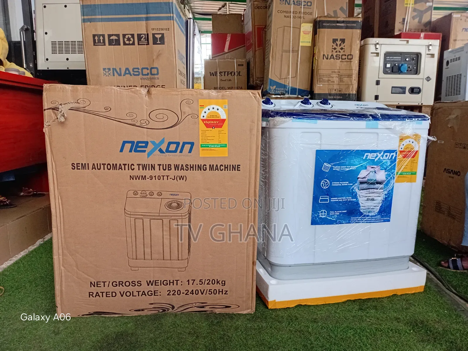 Nexon NWM-910TT-J(W) – Reliable 7kg Washer7kg