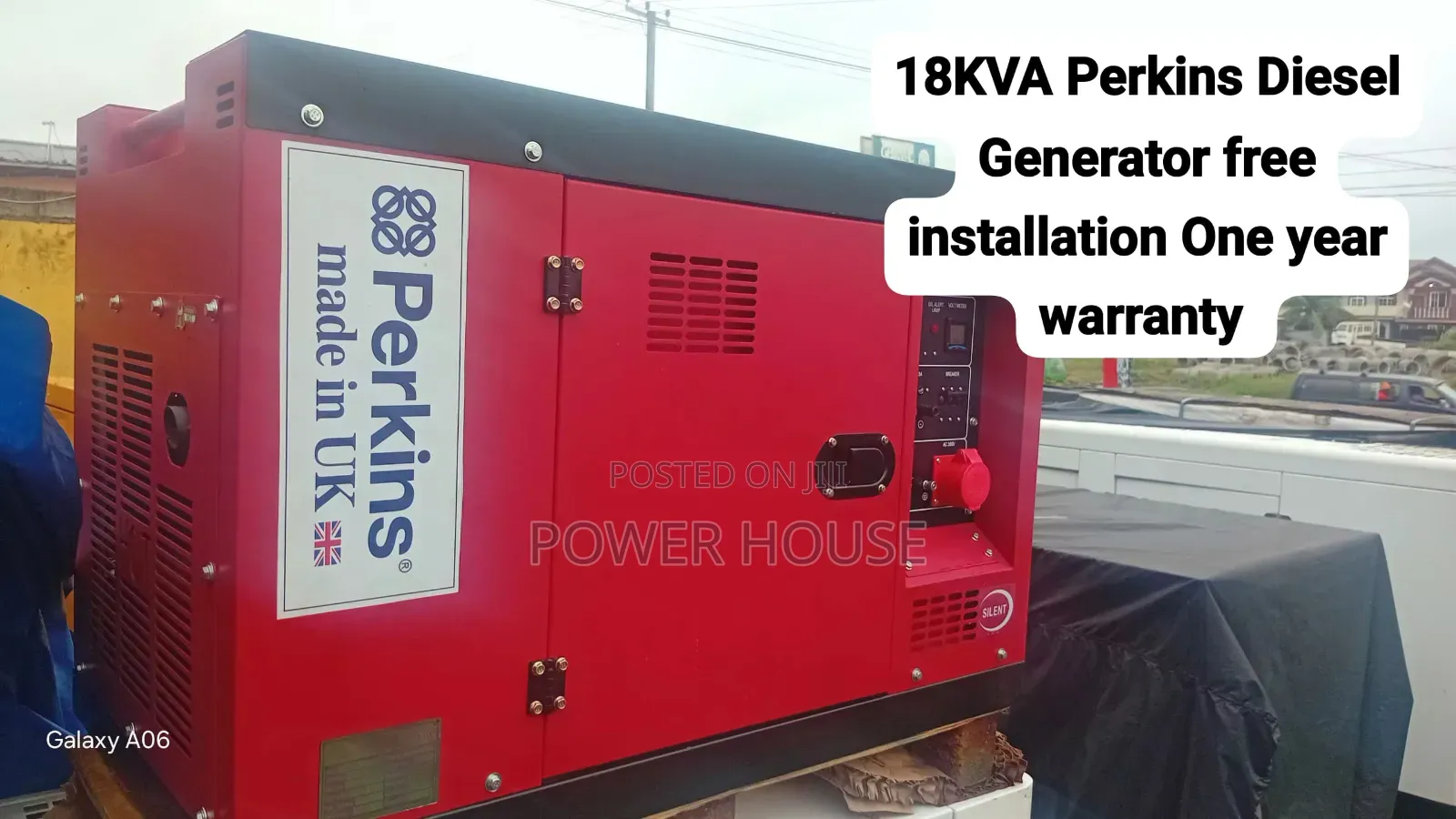 Premium 18kVA Perkins Diesel Generator – Ready to Work
Heavy-Duty