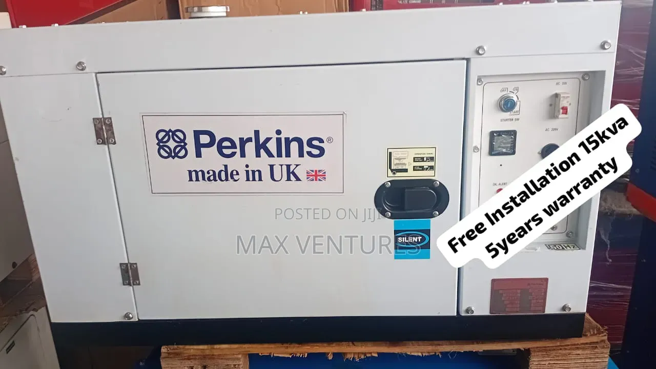 Heavy-Duty Perkins 15kVA Diesel Generator 15kva