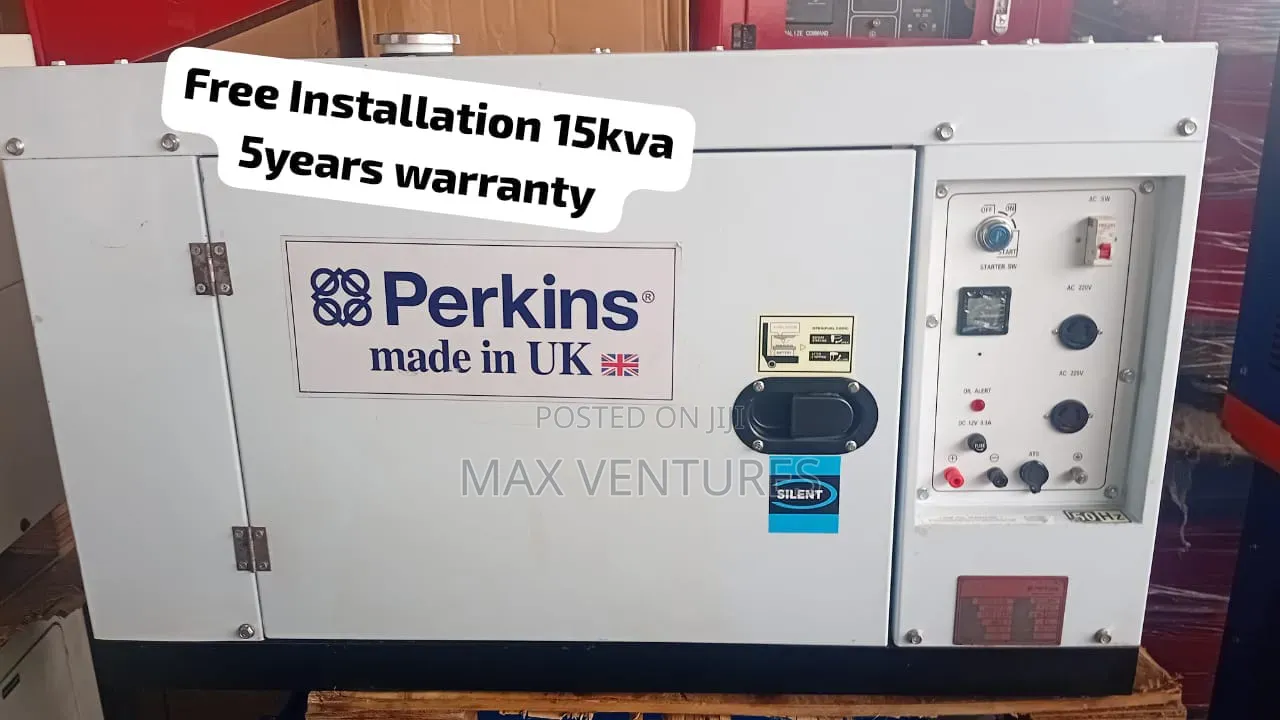 Heavy-Duty Perkins 15kVA Diesel Generator 15kva