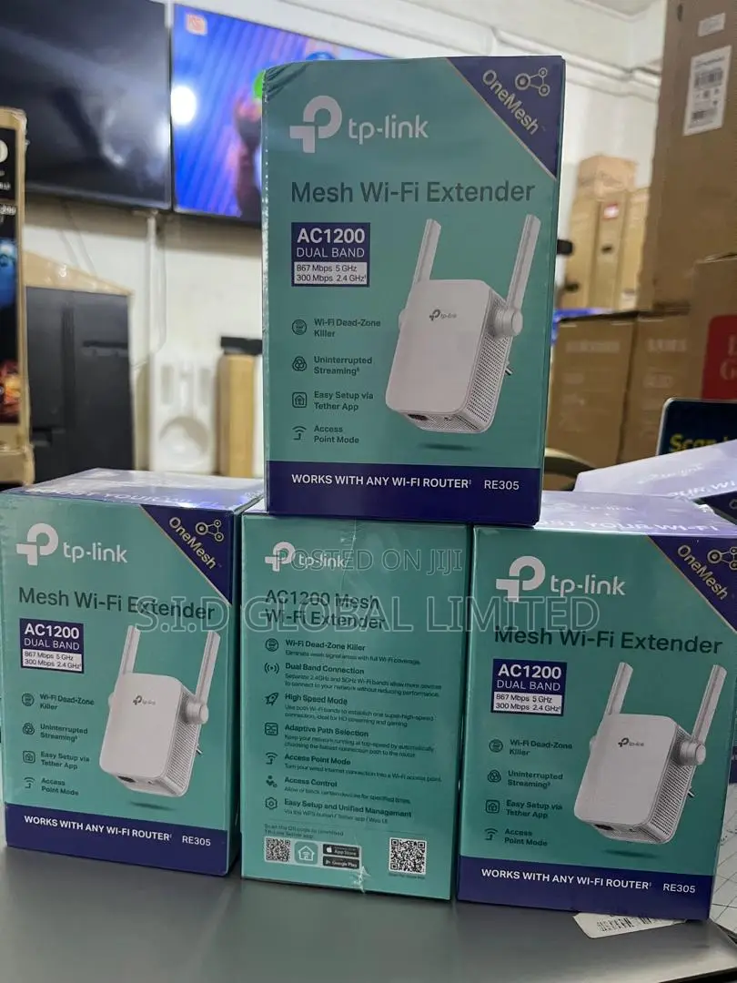 Get Full-Range Wi-Fi Coverage at Home WITH TP-Link RE305 WIFI EXTENDER