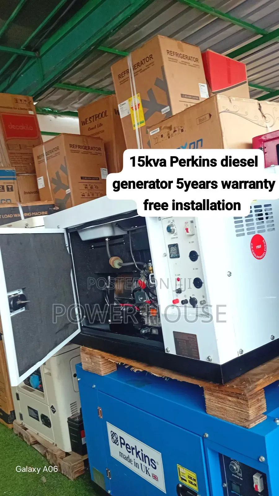 15kVA Heavy Duty Diesel Generator | Strong Power Backup With Excellent