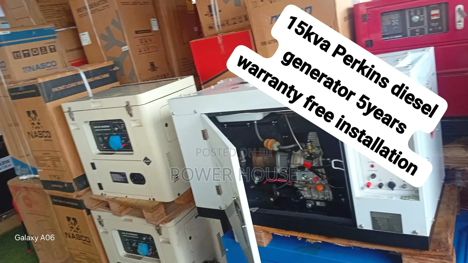 Premium 15kVA Diesel Generator – Smooth Running, Fuel Efficient