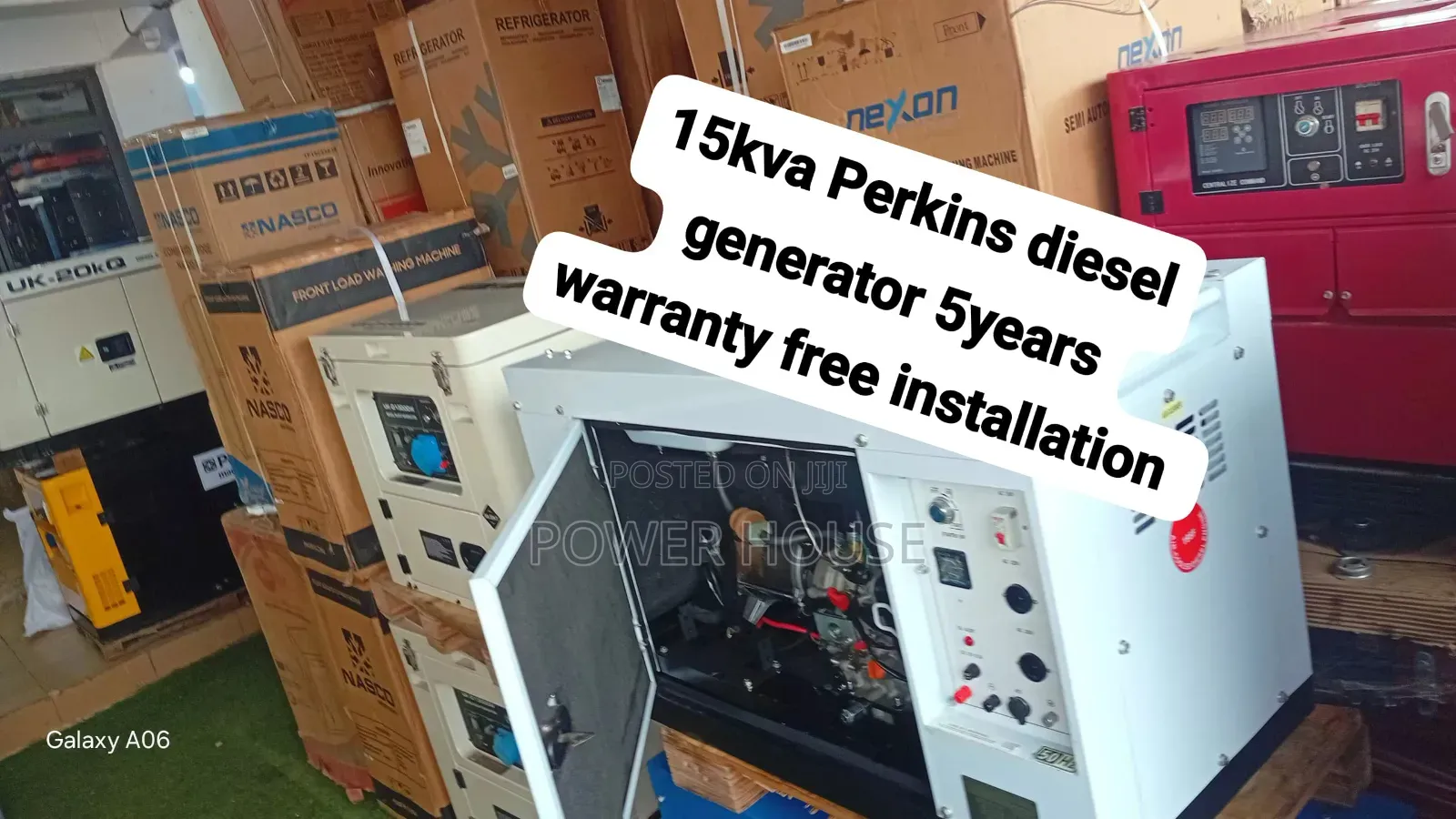 Premium 15kVA Diesel Generator – Smooth Running, Fuel Efficient