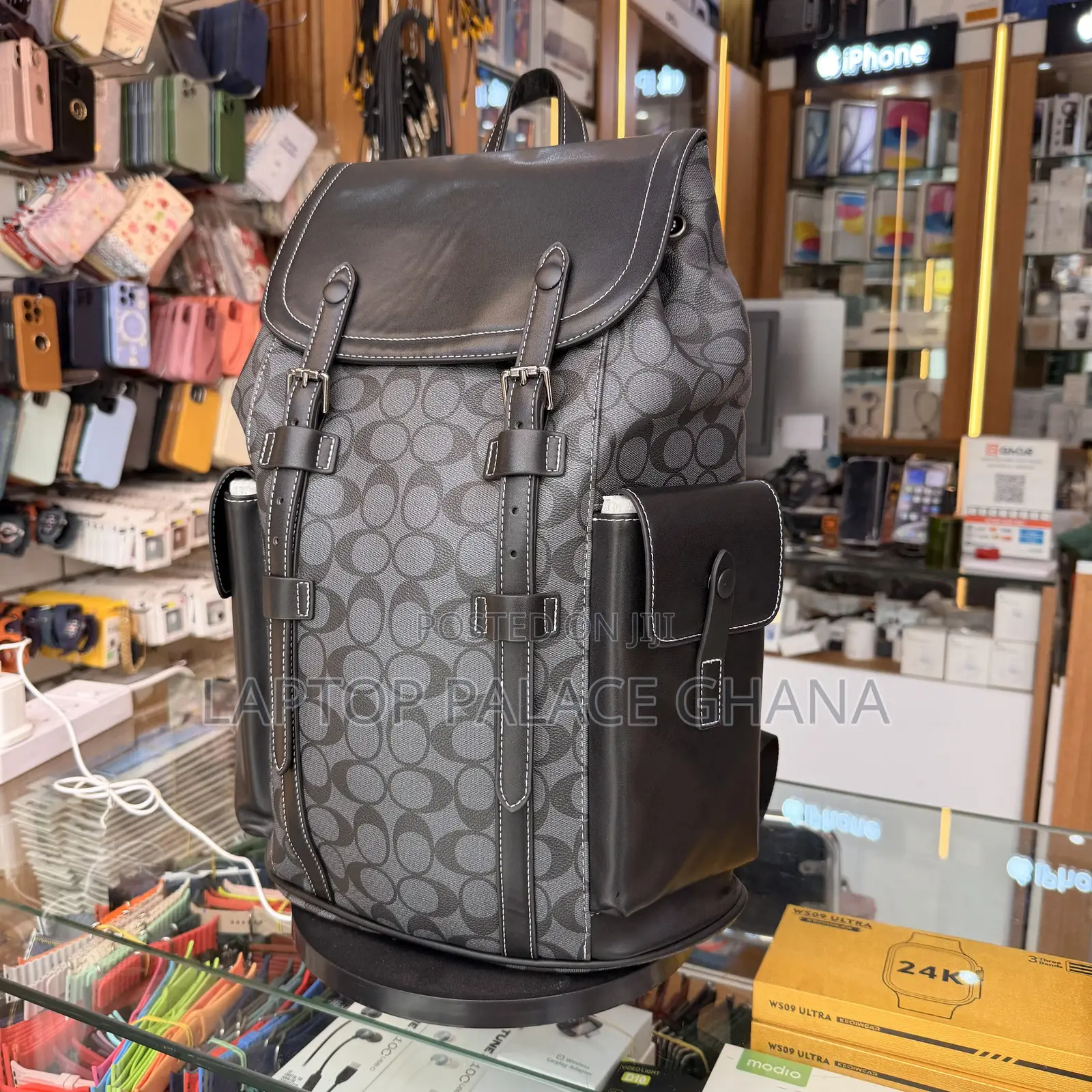 Premium Leather Backpack