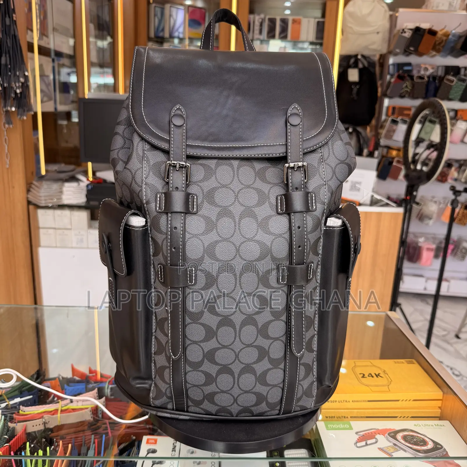 Premium Leather Backpack
