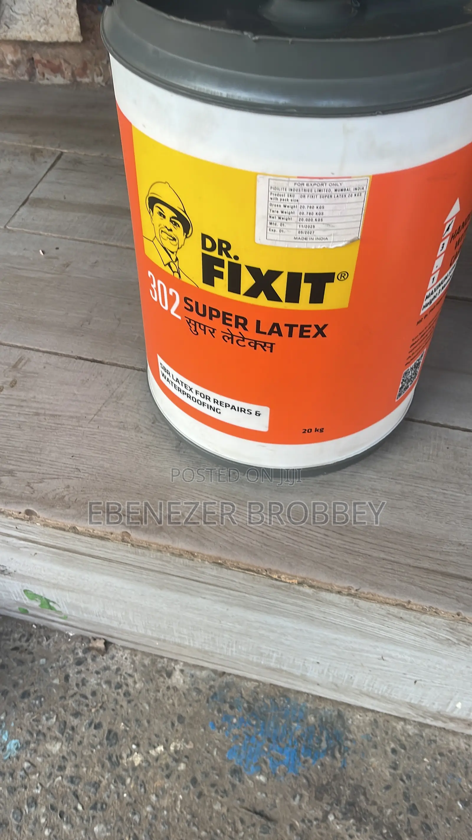 Waterproofing Cement Liquid ( Super Latex)