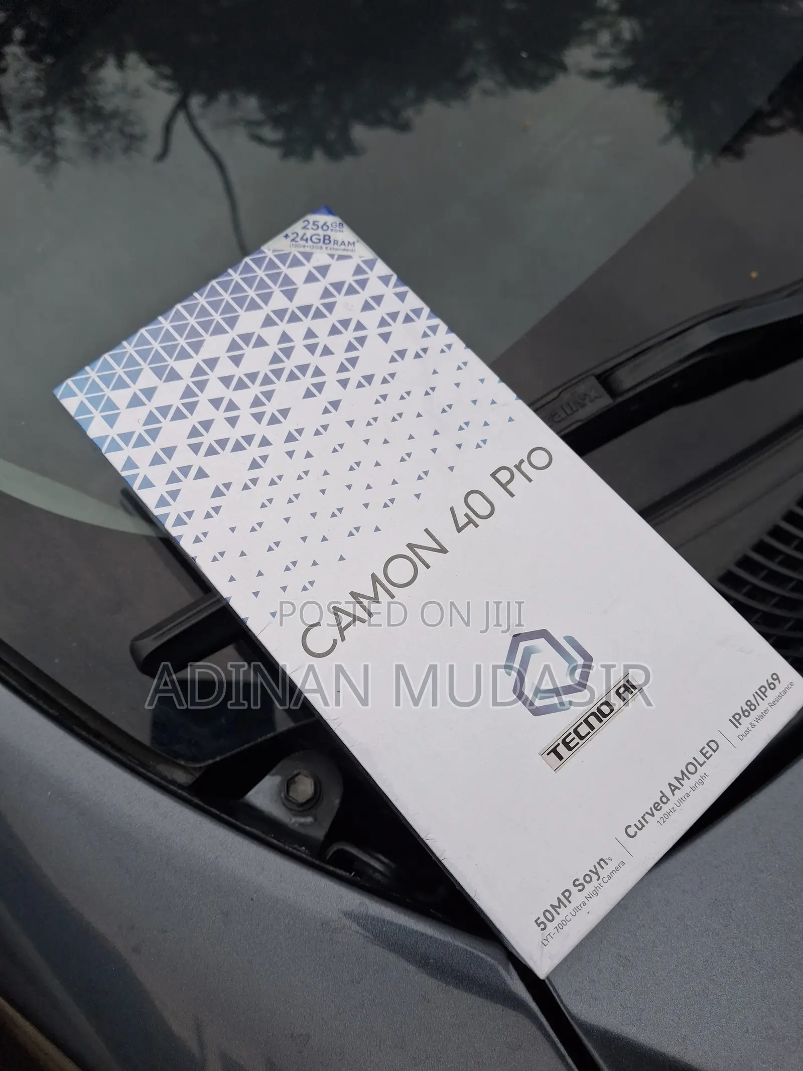 New Tecno Camon 40 Pro 4G 256 GB Black