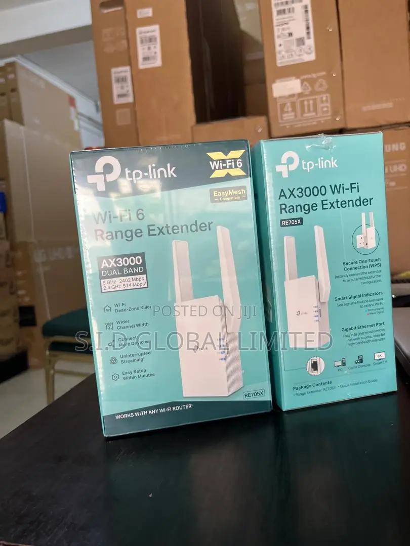 TP-Link RE705X AX3000 Mesh WiFi 6 Extender