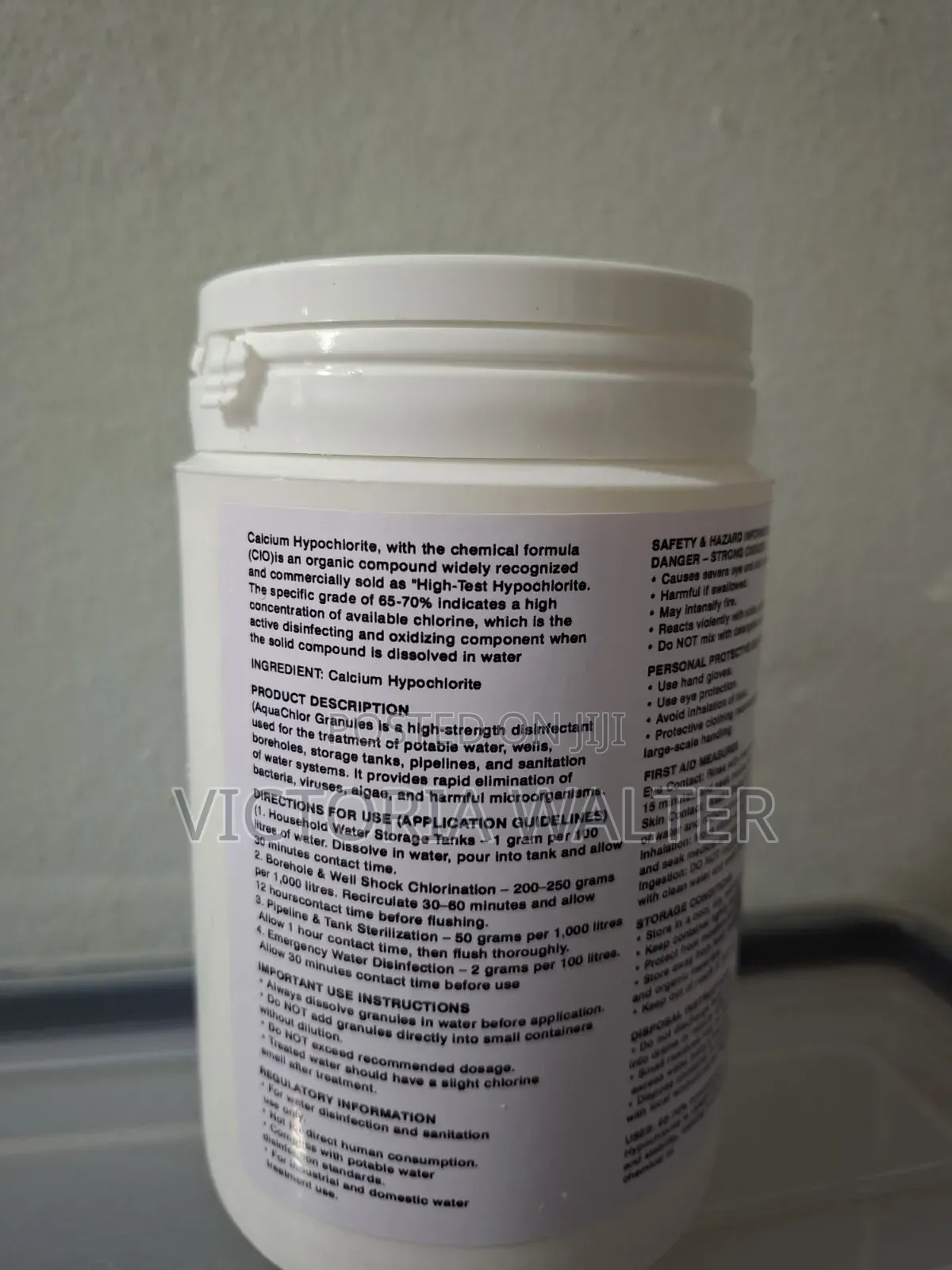 Granulated Chlorine