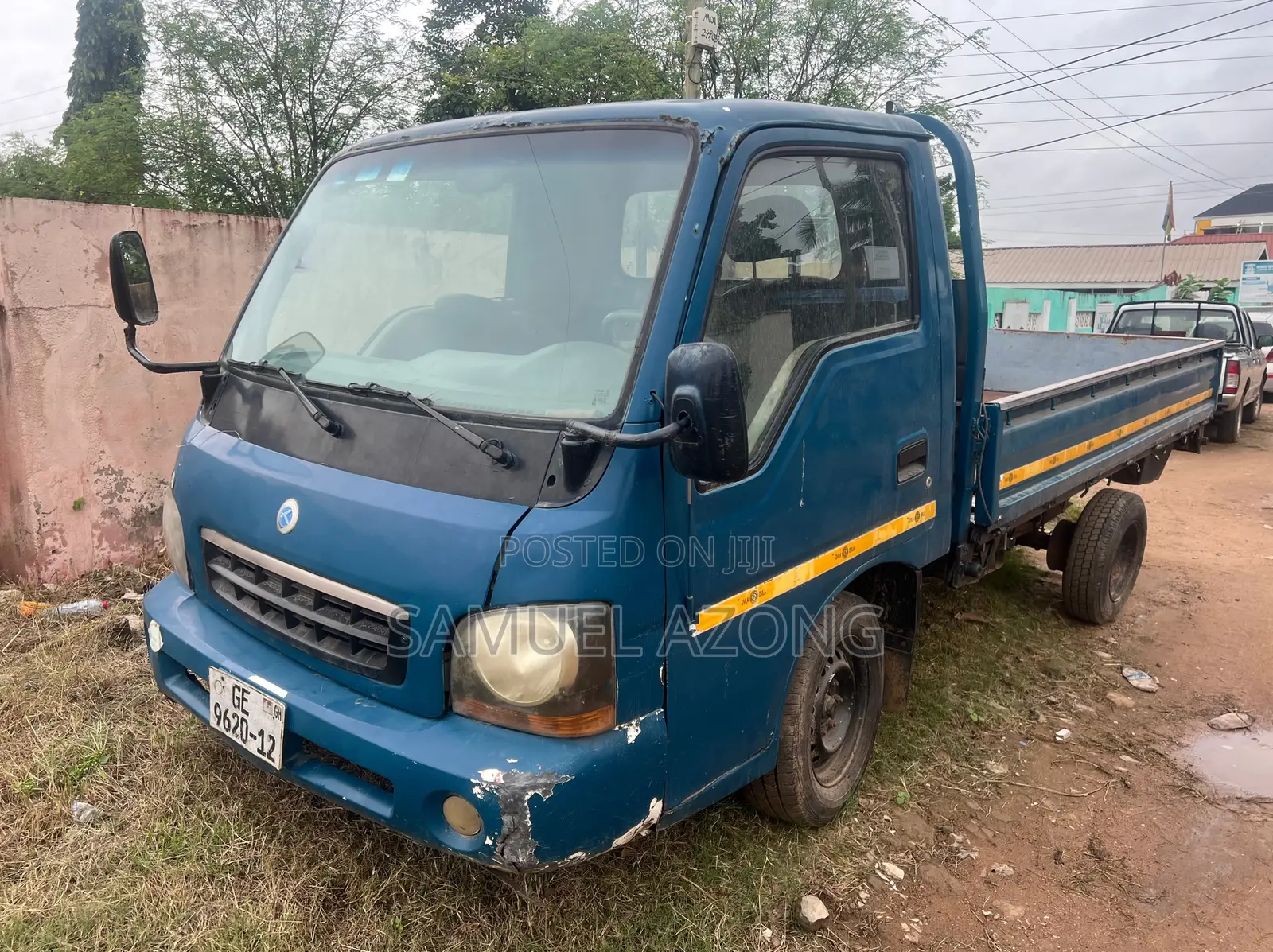 Kia Bongo Truck With Engine Issue
