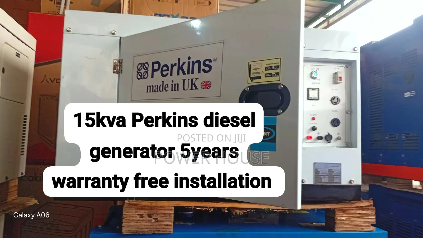 Heavy Duty 15kVA Diesel Generator – Professional Power Solution