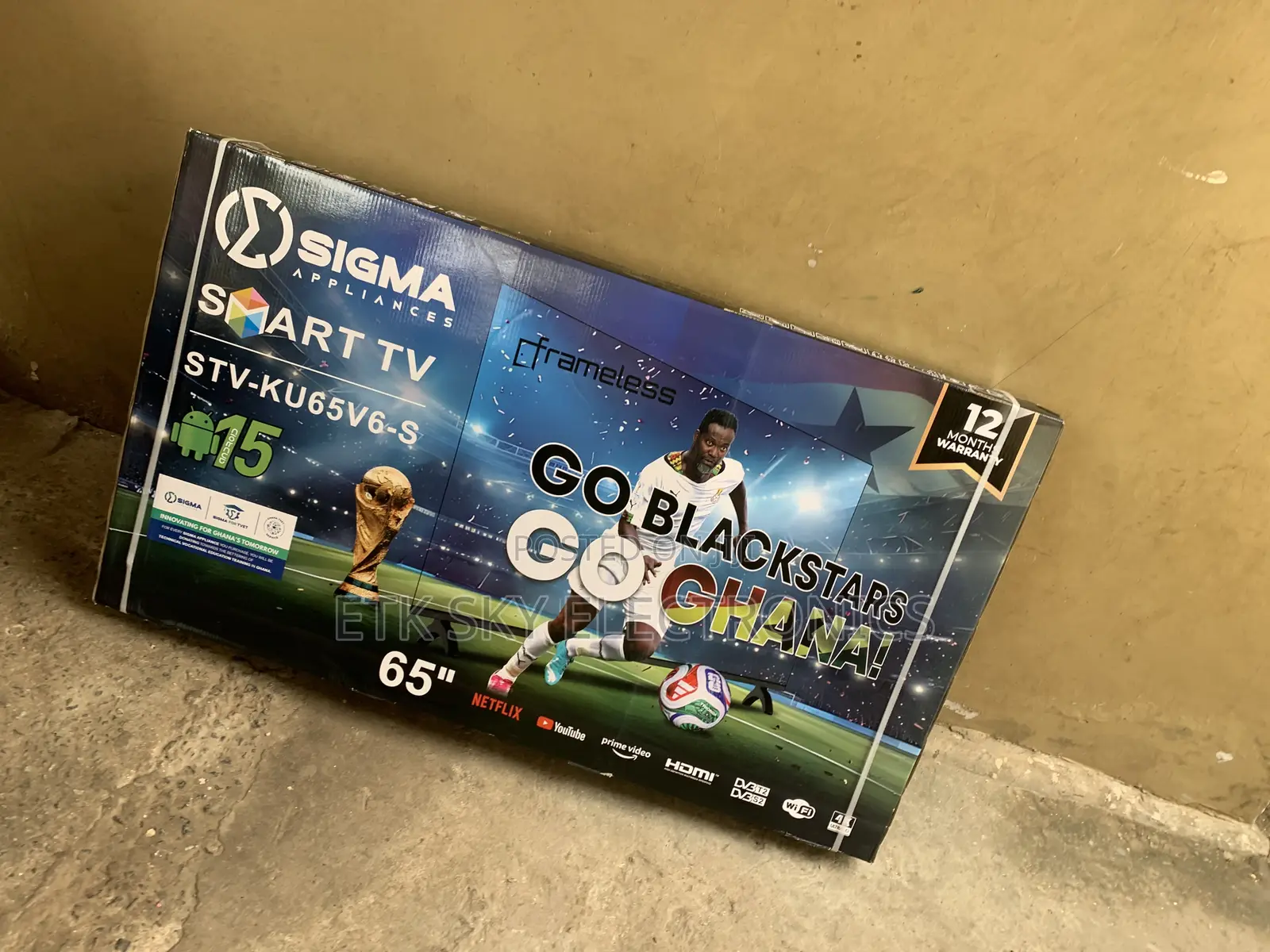 Quality Sigma 65 Inches Smart TV