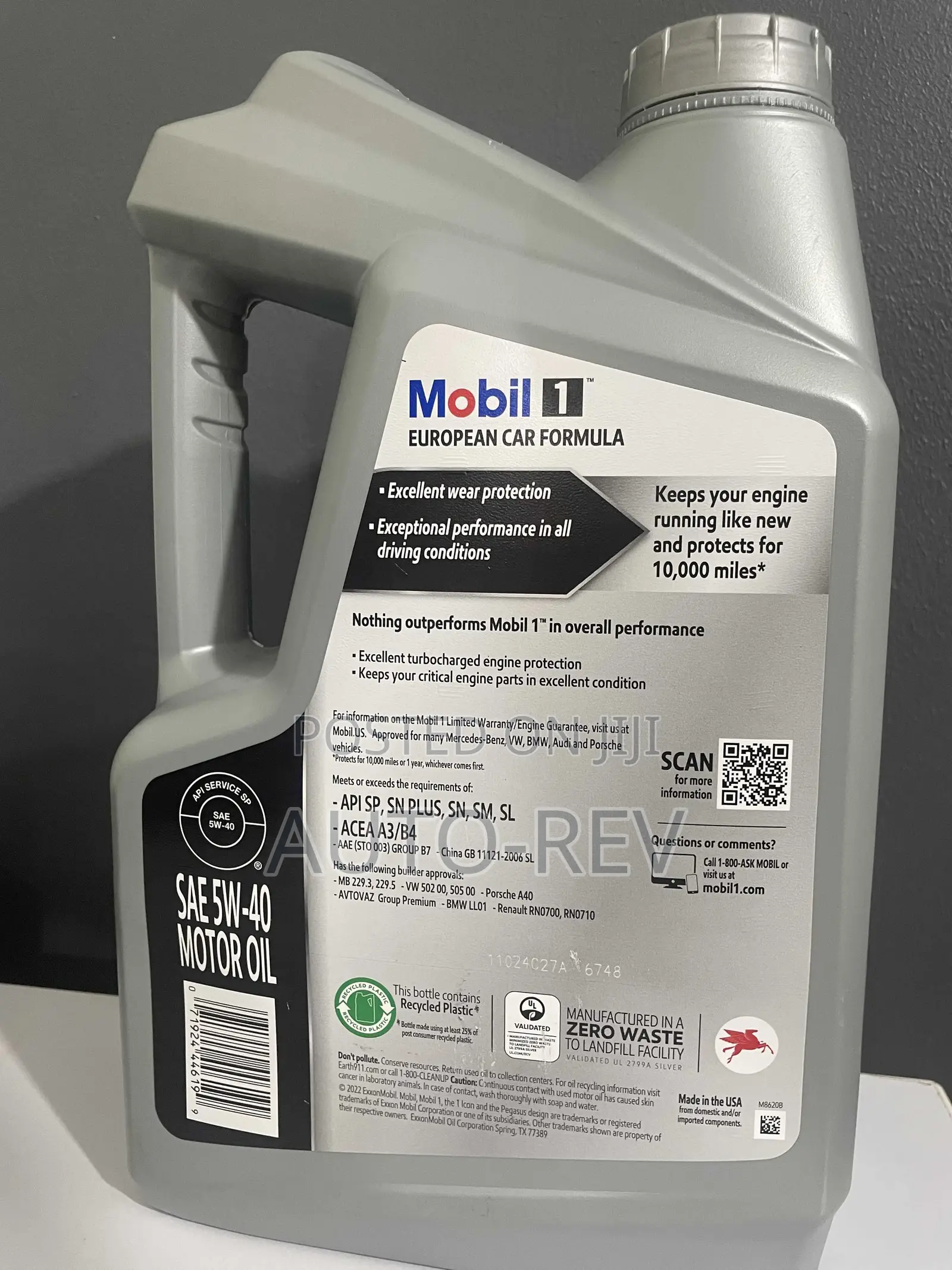MOBIL1 5w-40 || European Formula
