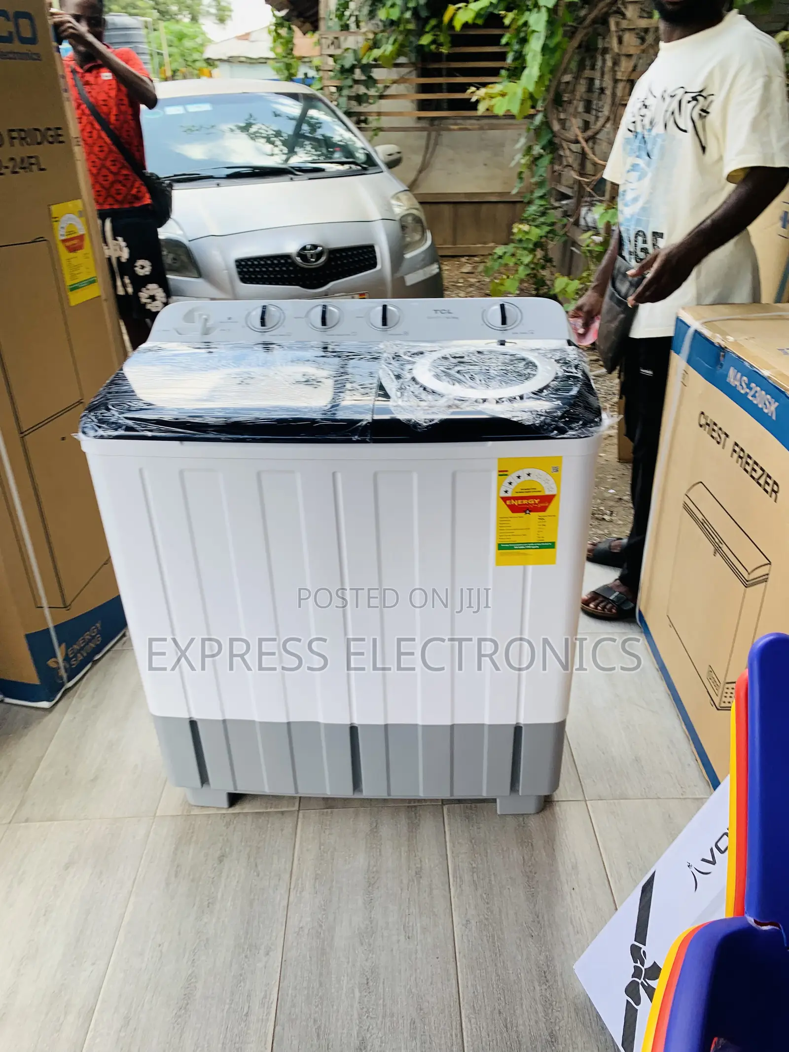 Semi Automatic Washing Machine 18Kg Topload Twintub TCL