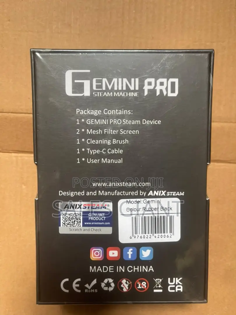 Gemini Pro Dry Herb Vaporizer