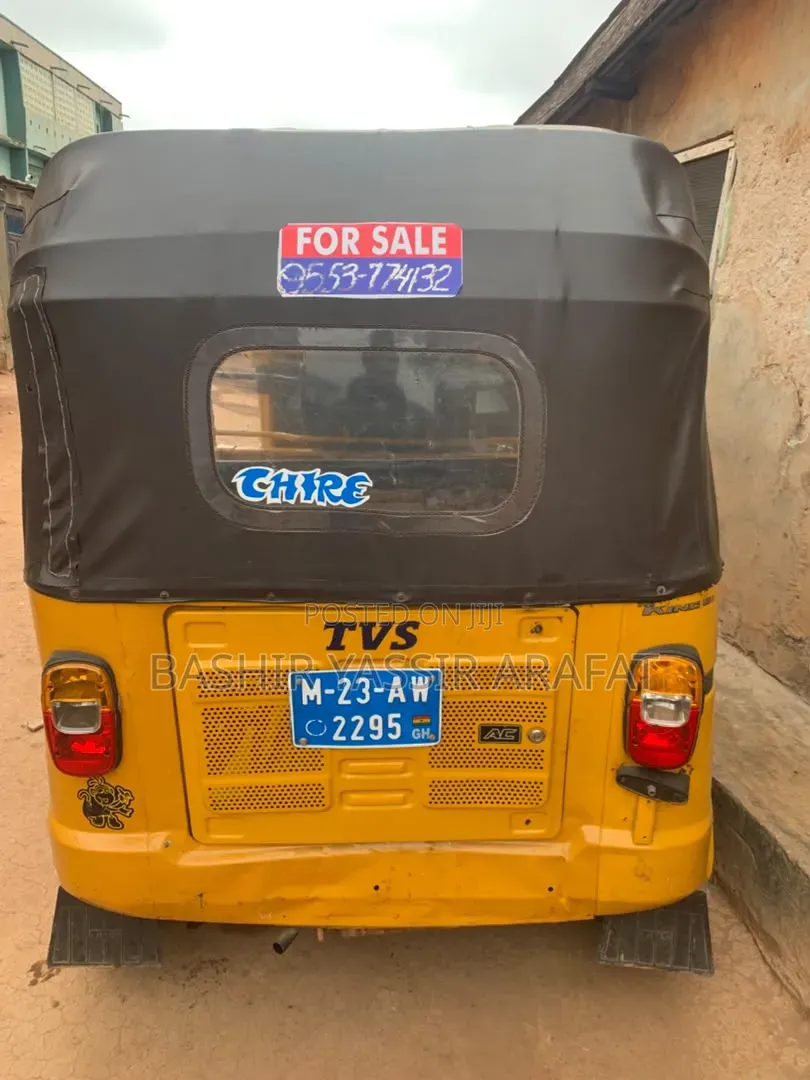 TVS King Deluxe Plus iTouch Start 2023 Yellow