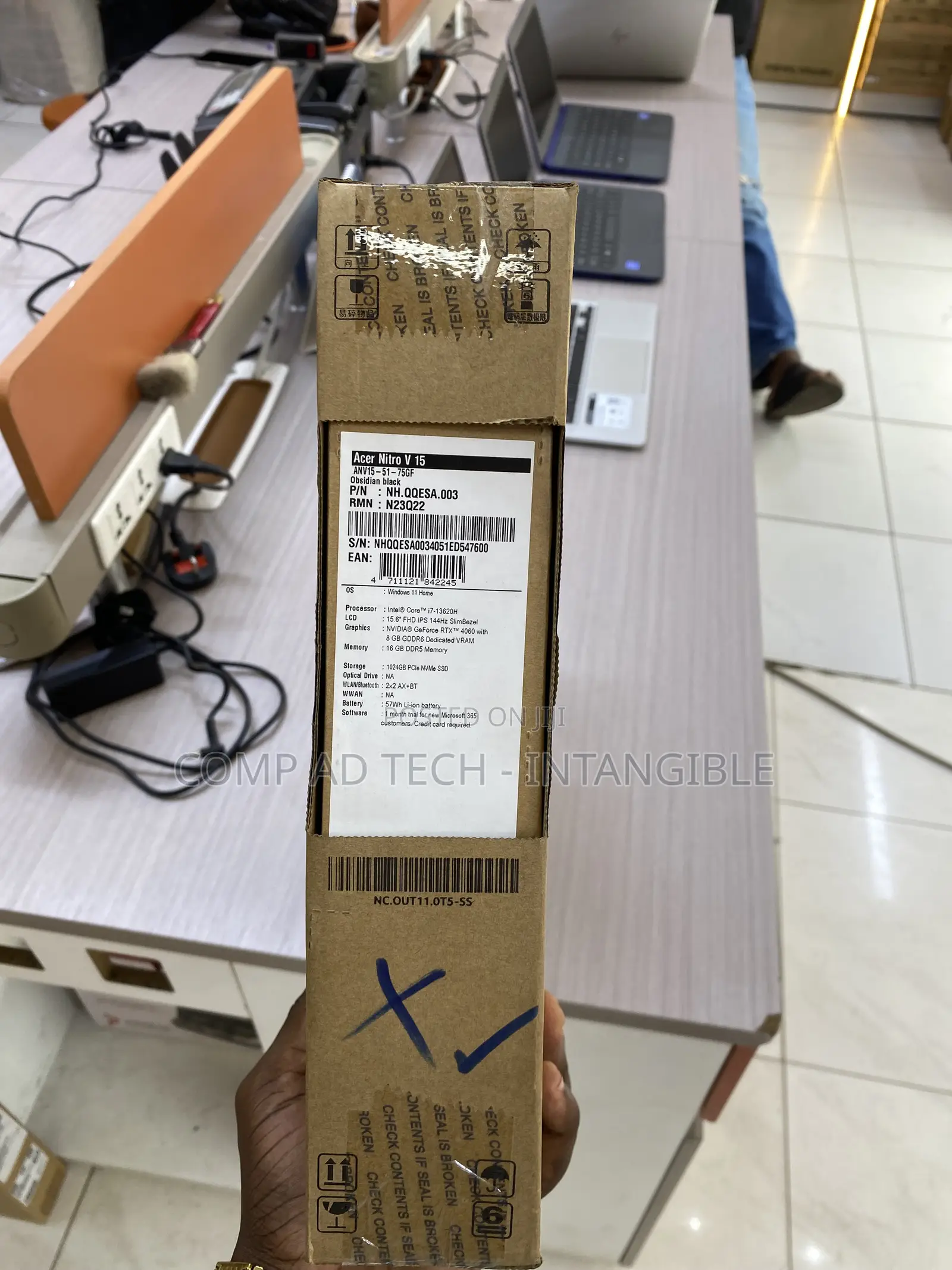 New Laptop Acer Nitro V 15 16GB Intel Core i7 SSD 1T