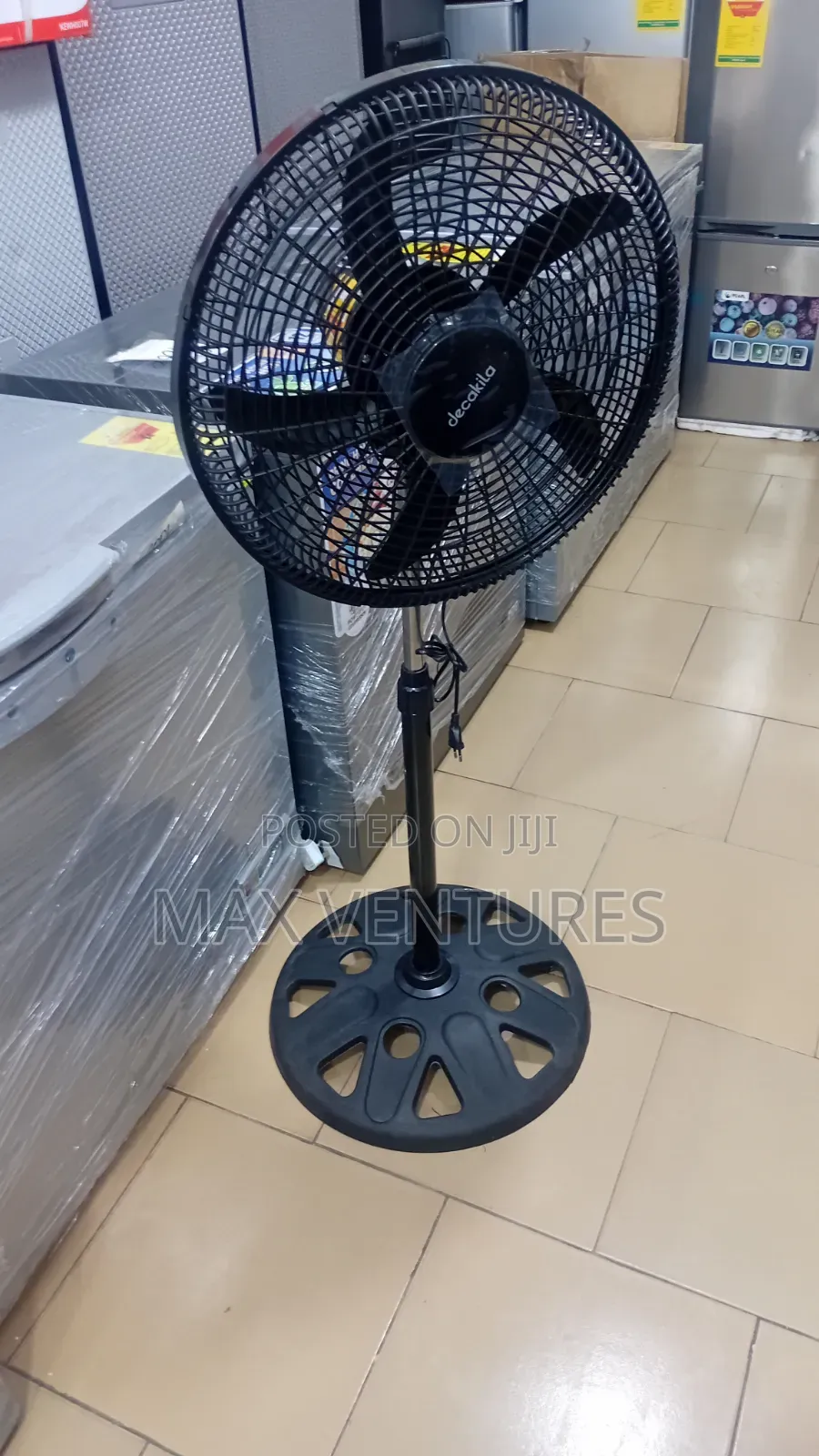 Decakila Fan – Smooth Operation With Strong Wind