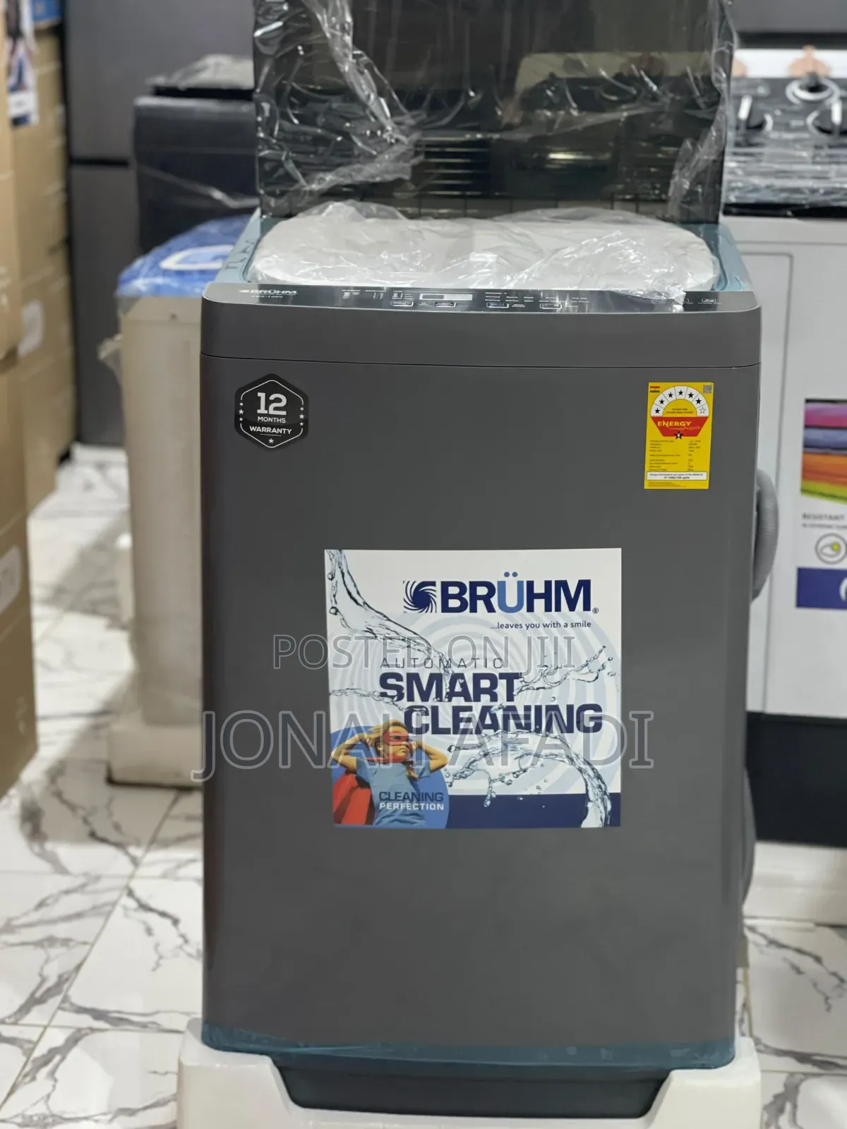 Bruhm 8KG Fully Automatic Washing Machine BWA-080G