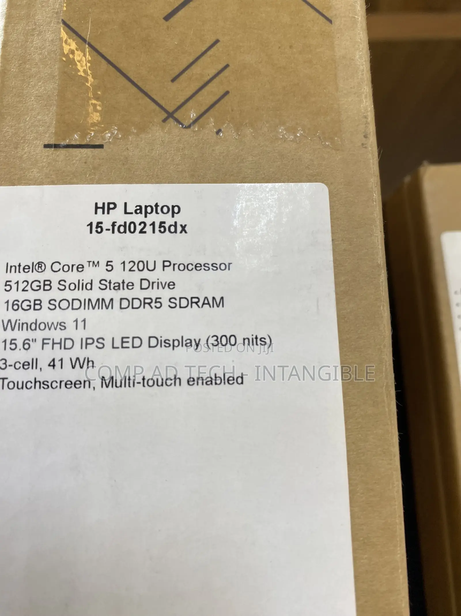 New Laptop HP 15 16GB Intel Core 5 SSD 512GB