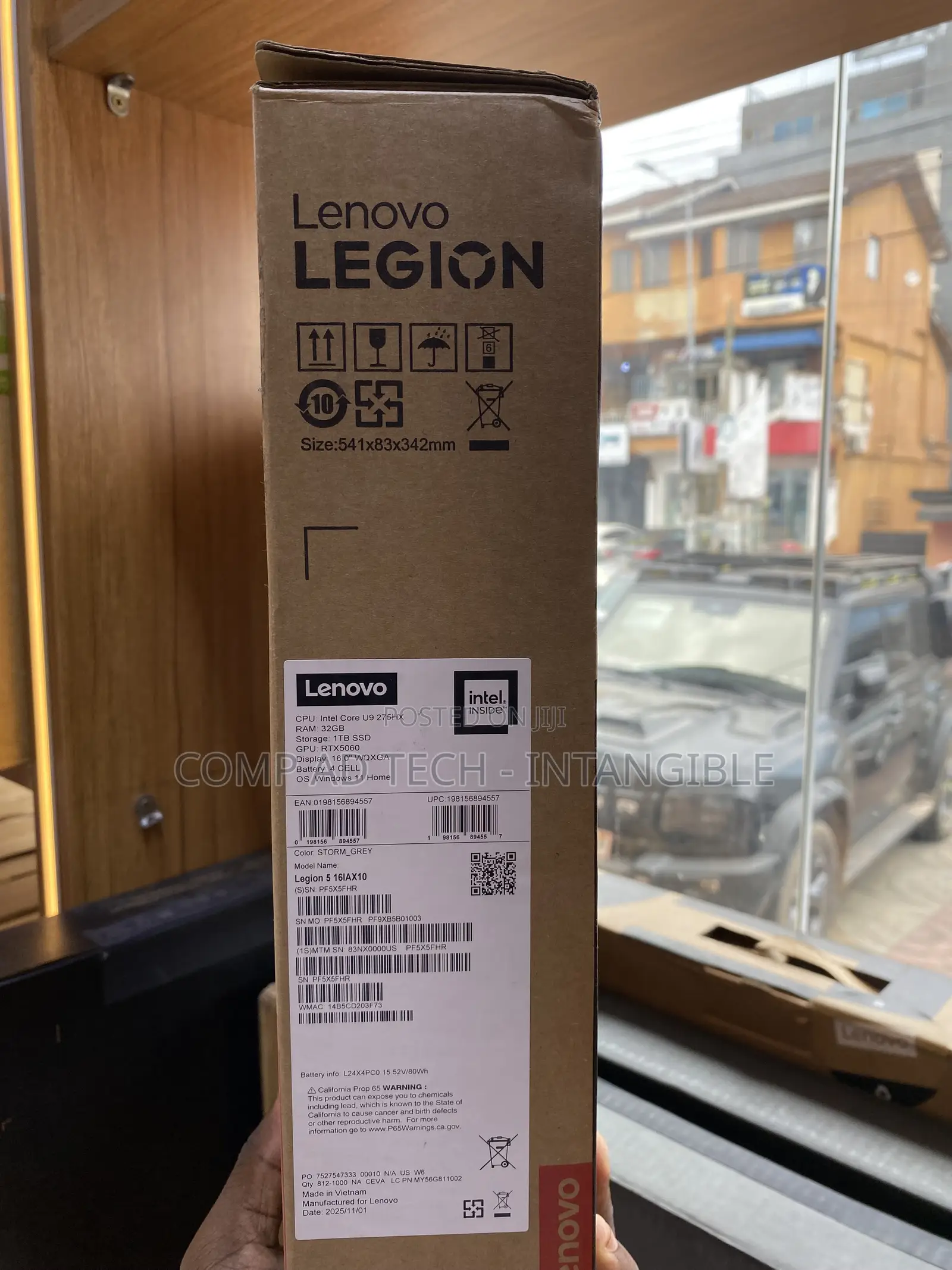 New Laptop Lenovo Legion 5 32GB Intel Core Ultra 9 SSD 1T