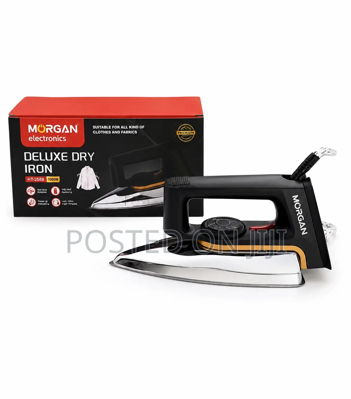 Deluxy Electric Dry Iron 1000w