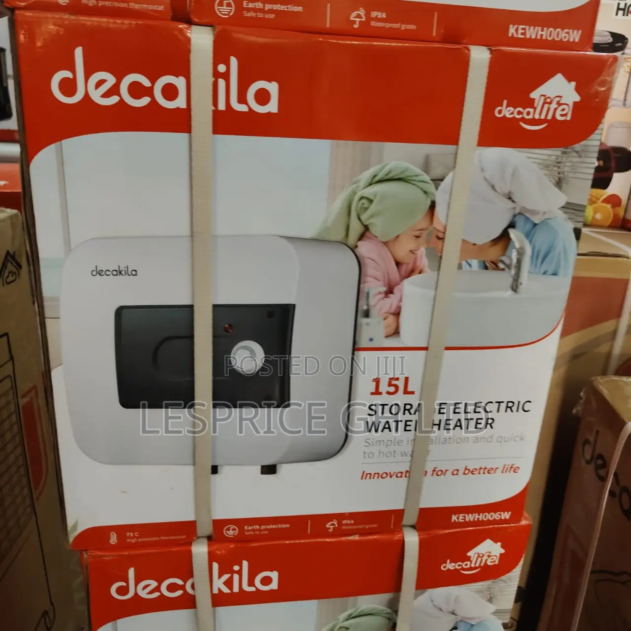 Everyday Promo on Our Matchless 15L Storage 1500W Water Heater