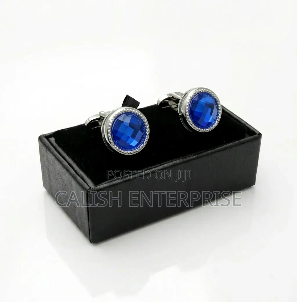 Luxury Crystal Cufflinks for Men | Wedding | Business