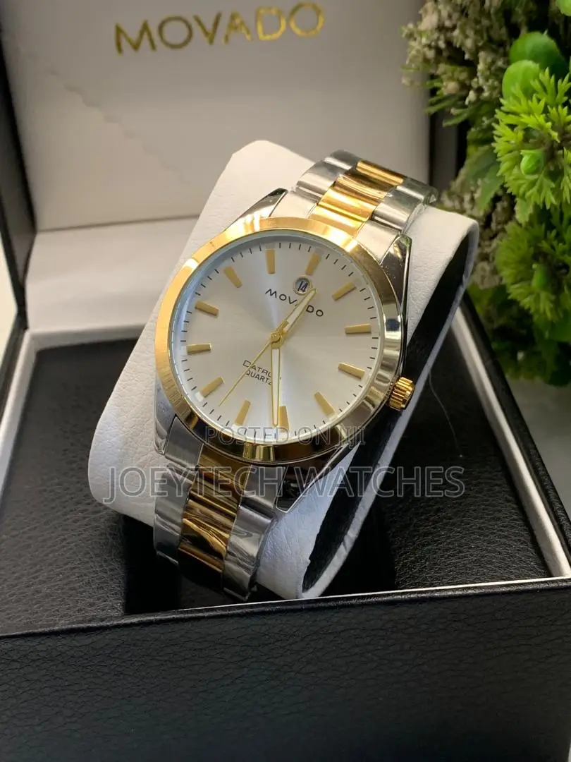 Movado Chain Stainless Steel Watch