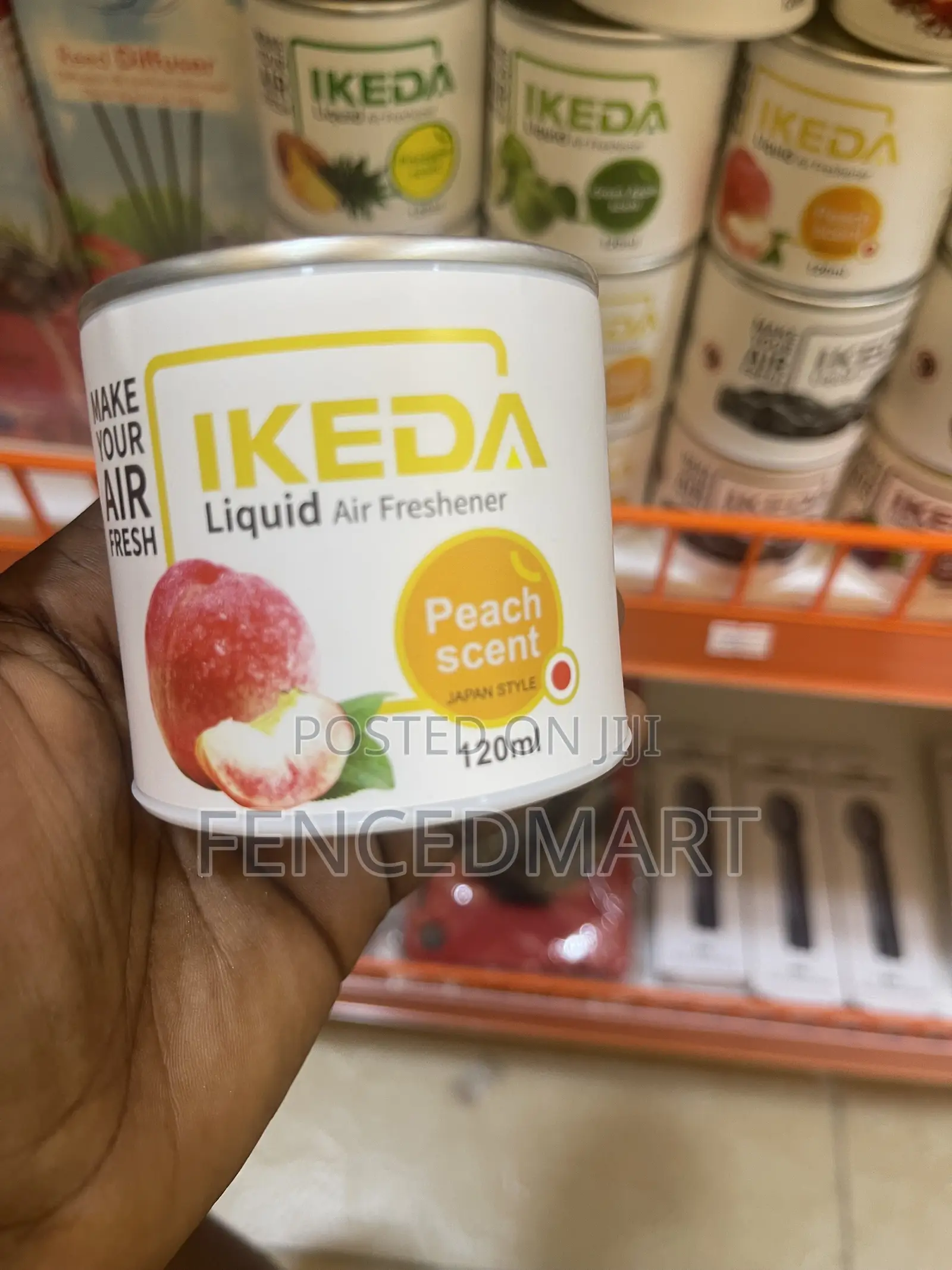 IKEDA Liquid Air Freshener Peach Scent 120ml