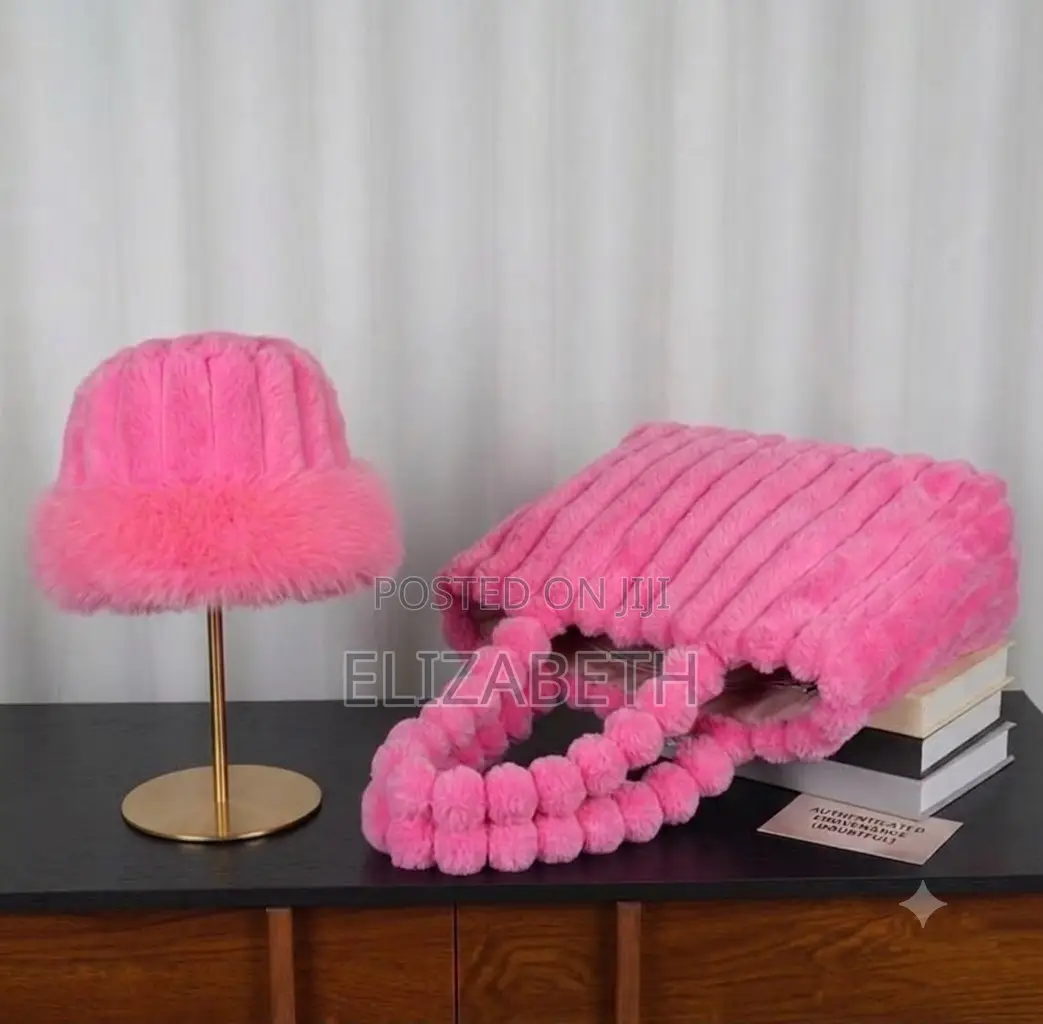 Stylish Plush Fur Tote Bag