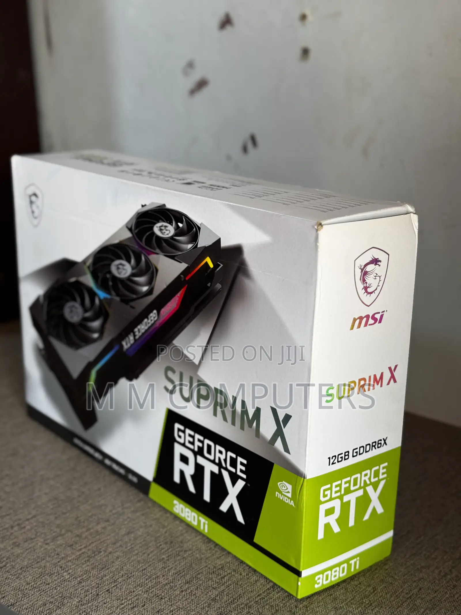 Msi RTX 3080ti Suprim 12gb Gddr6