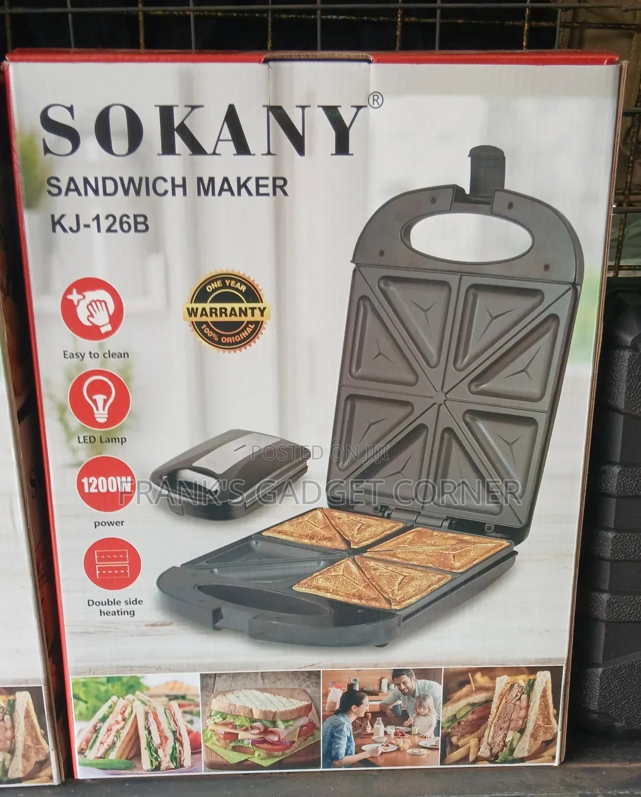 SOKANY Sandwich Maker