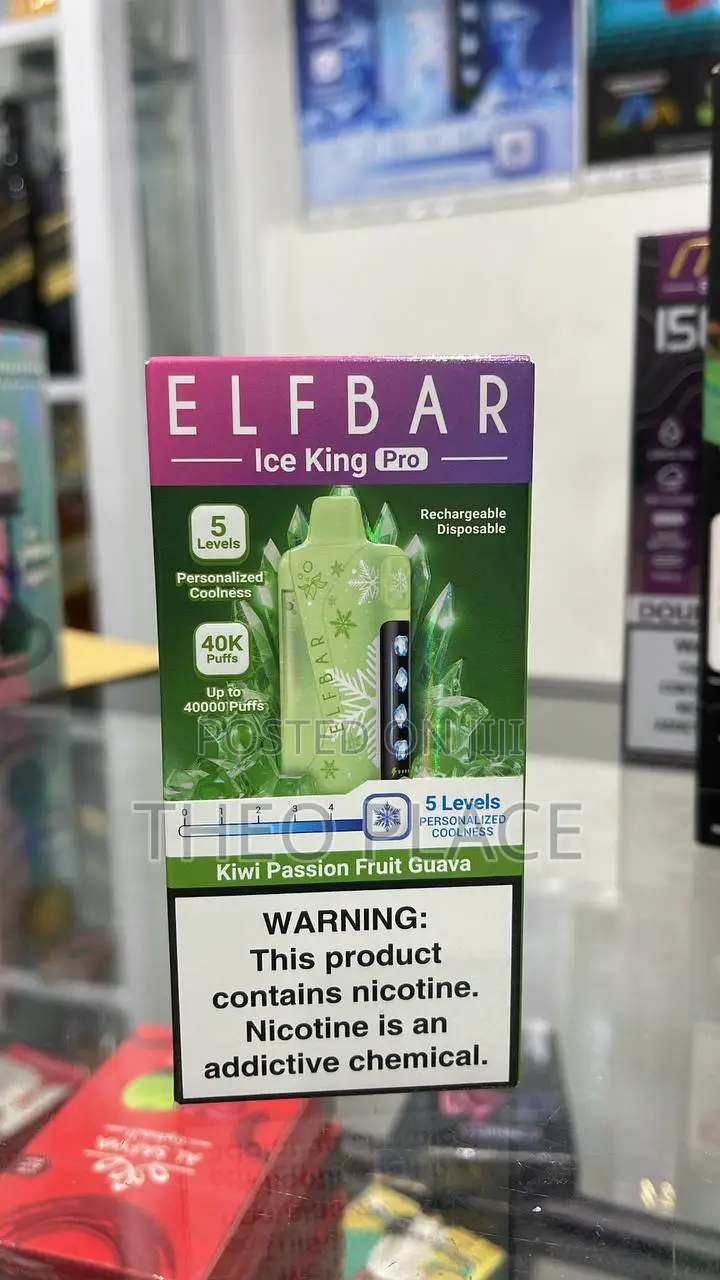 ELFBAR Ice King Pro Disposable Vape 40,000 Puffs | Rechargeable |