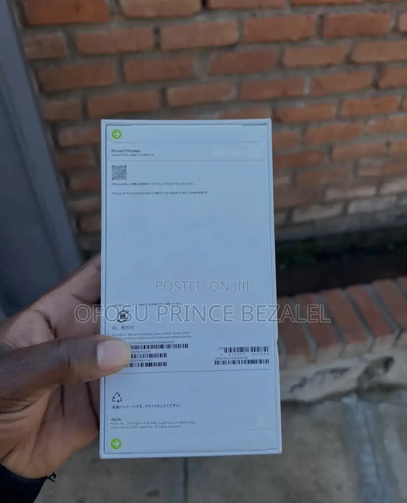 New Apple iPhone 17 Pro Max 512 GB White