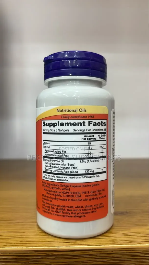 Evening Primrose Oil 500 Mg Softgels Women's Health*
