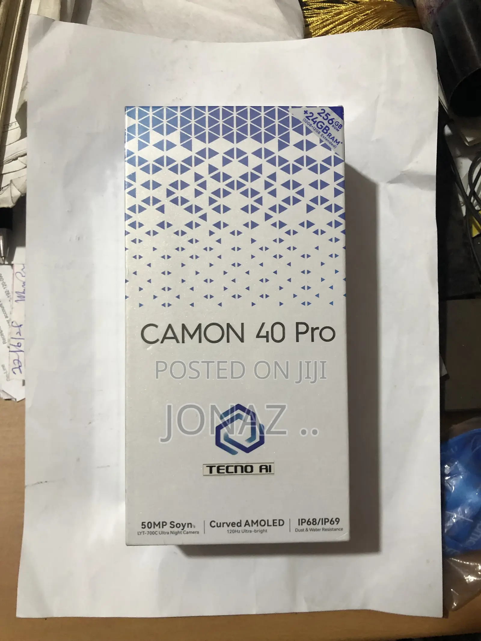 New Tecno Camon 40 Pro 5G 256 GB Gray