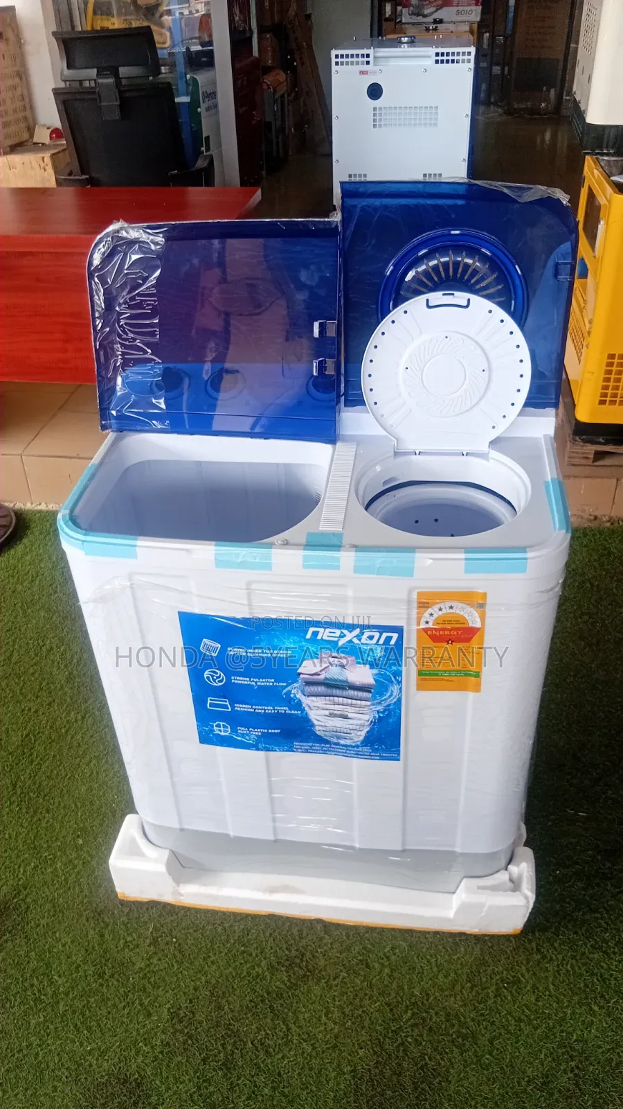Nexon 10KG Washing Machine – Powerful Wash Fast 10kg