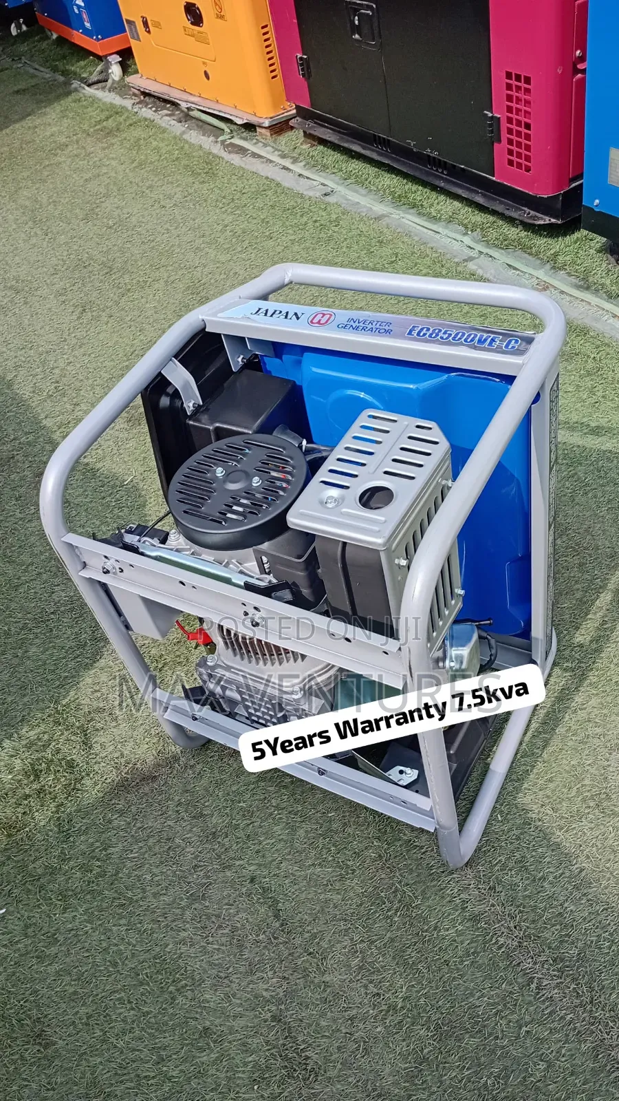 Brand New Ecoolmax 7.5kVA Silent Petrol Generator 7.5kva