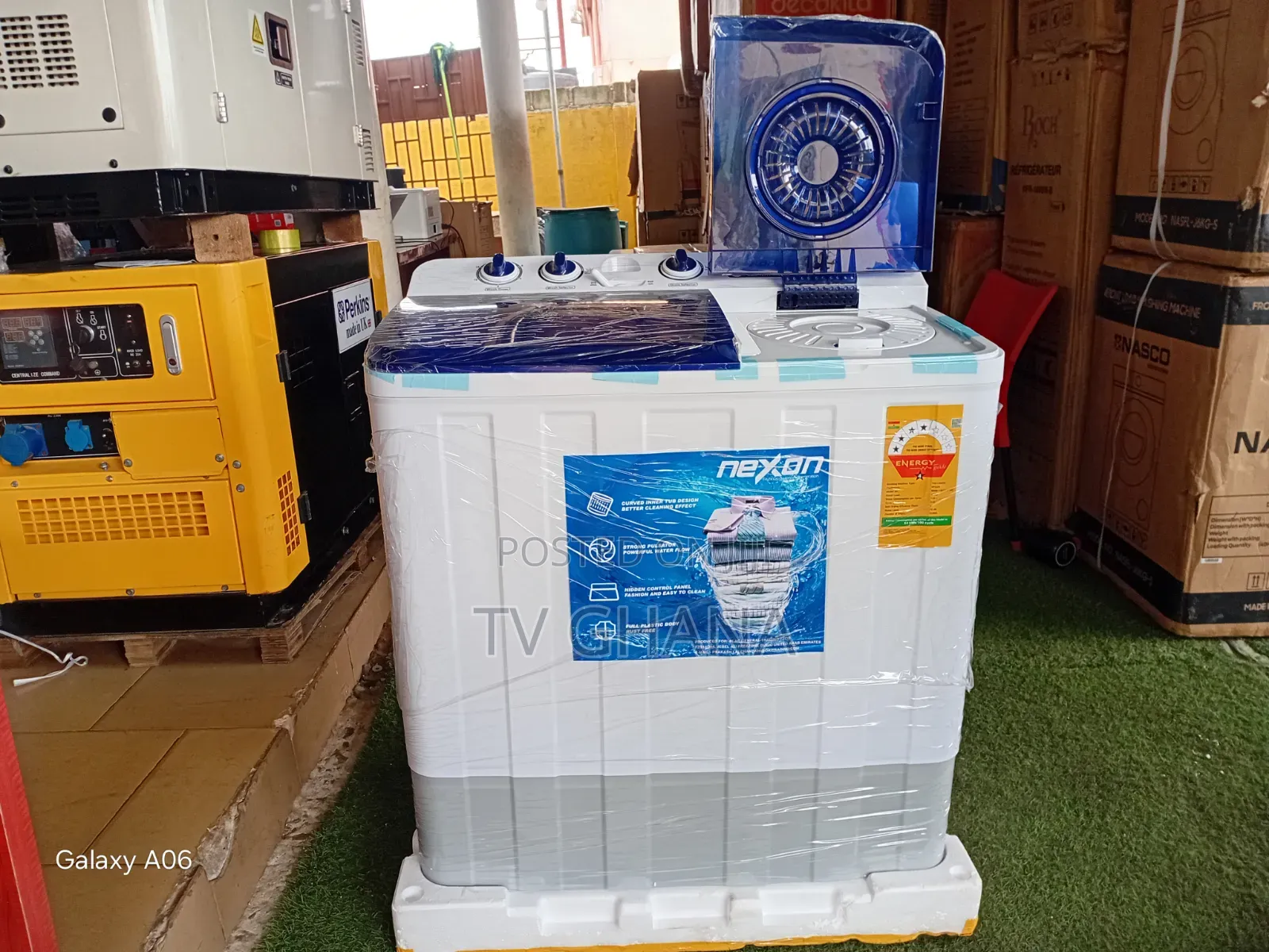 Nexon 12KG Washing Machine – Energy Saving Water Efficient12kg