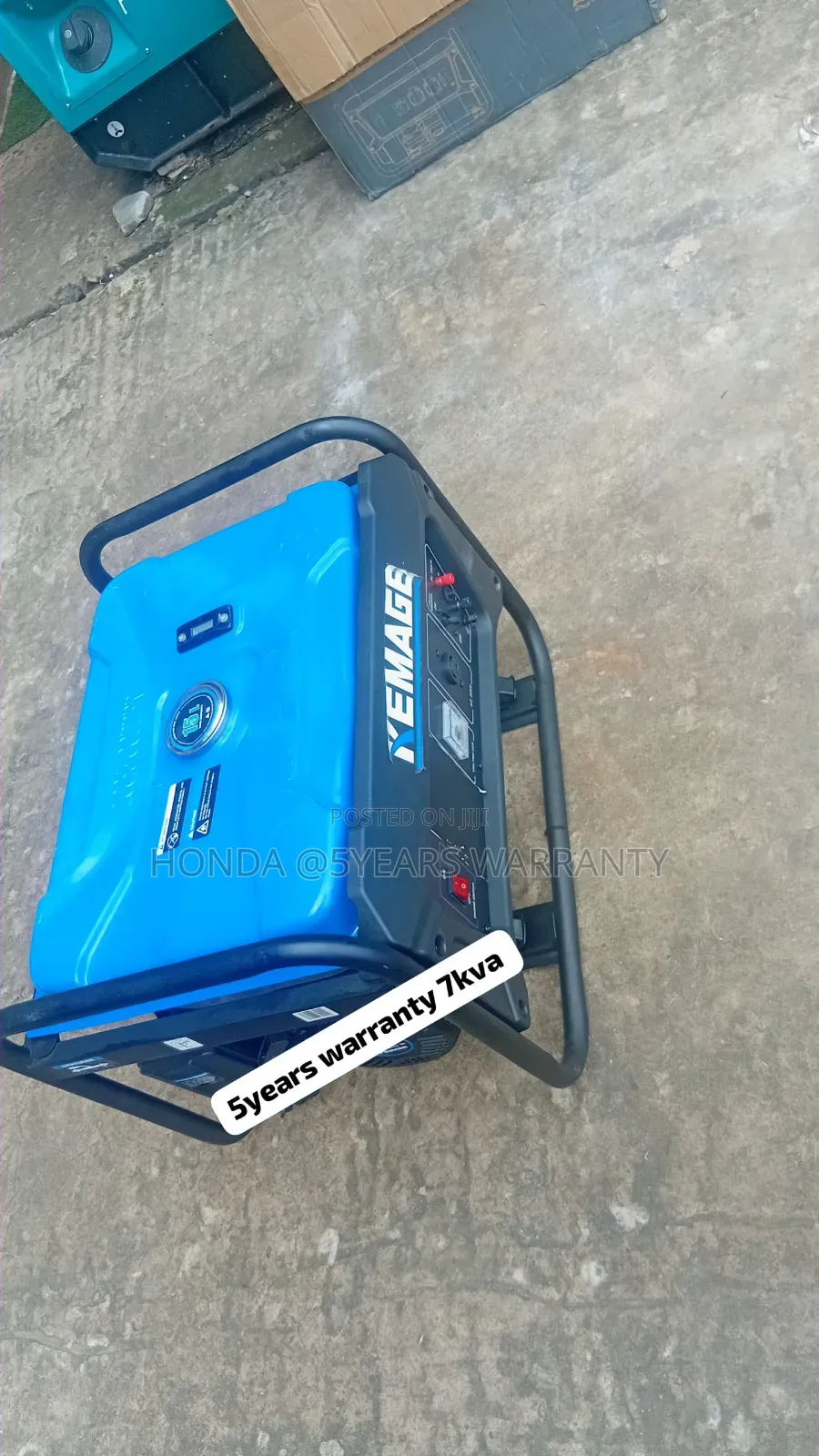 Heavy-Duty Kemage 7kVA Petrol Generator for Home Business 7kva