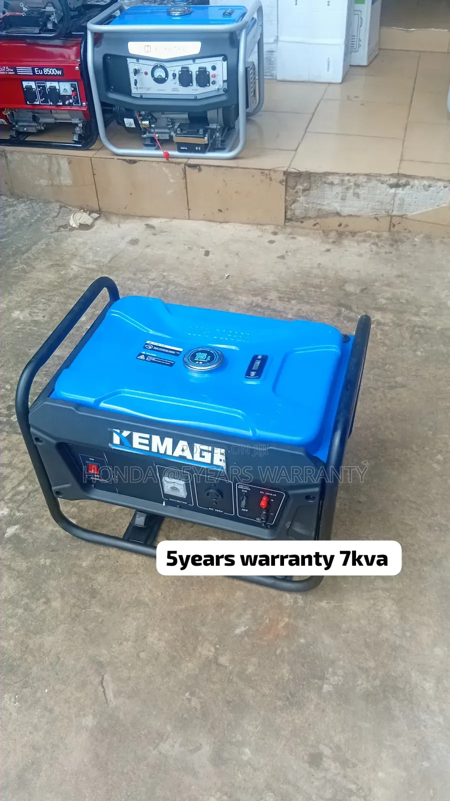 Premium Kemage 7kVA Petrol Generator – Low Fuel Consumption 7kva