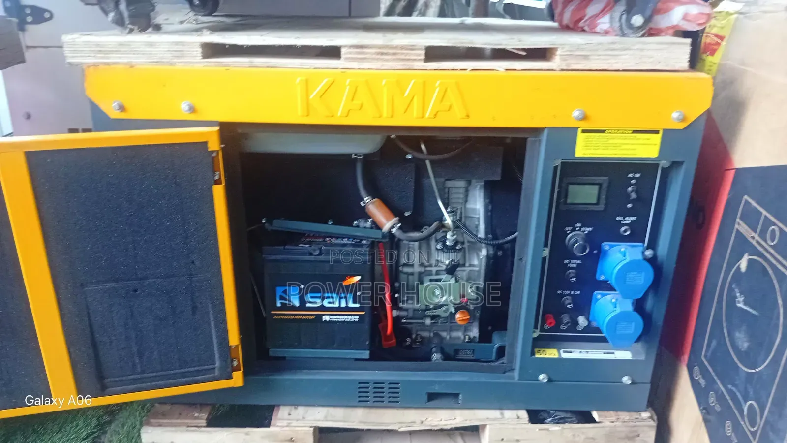 Reliable KAMA 15kVA Diesel Generator – High Performance, Low Fuel