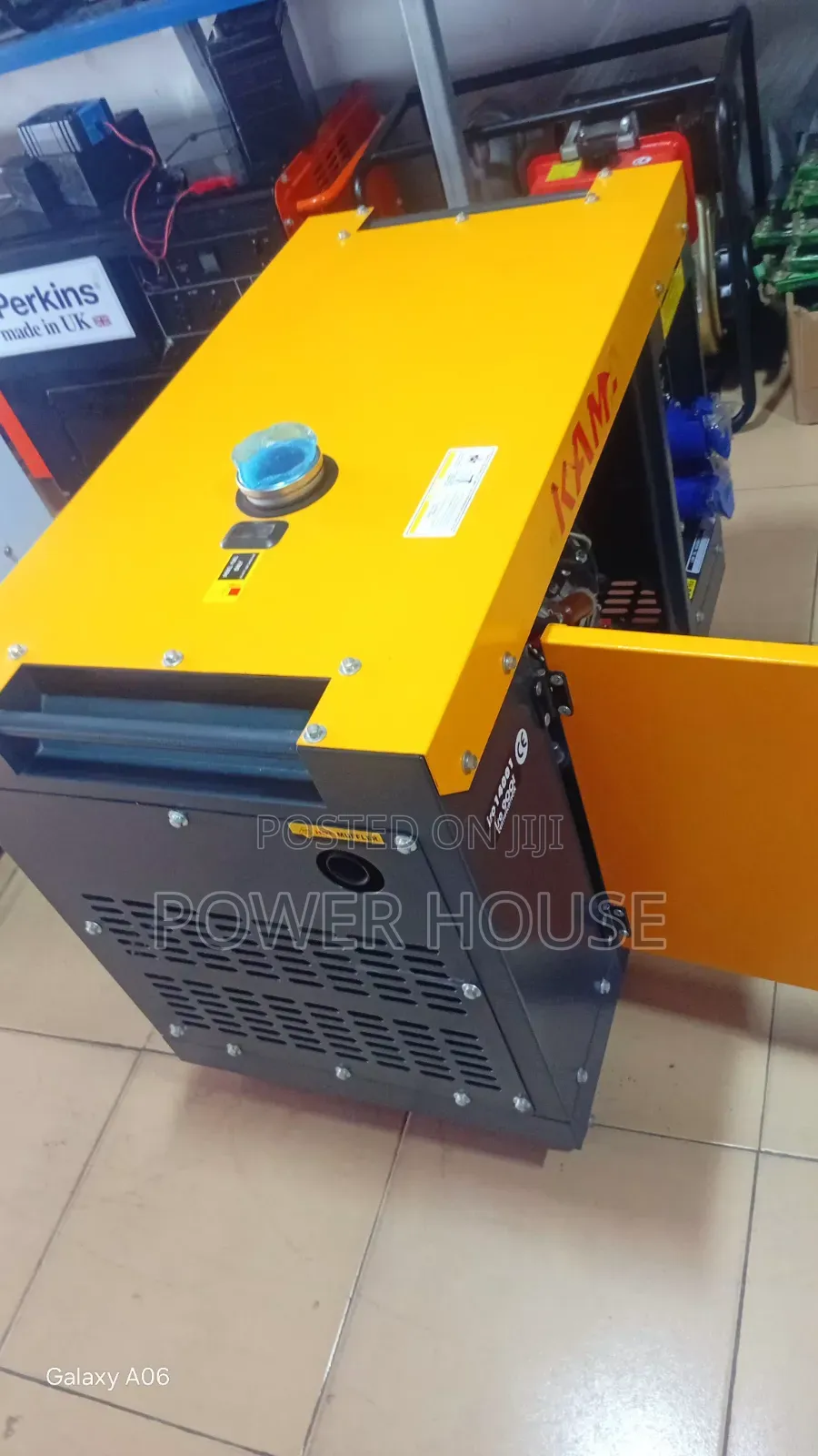 Industrial-Grade KAMA 15kVA Diesel Generator – Strong Engine, Free