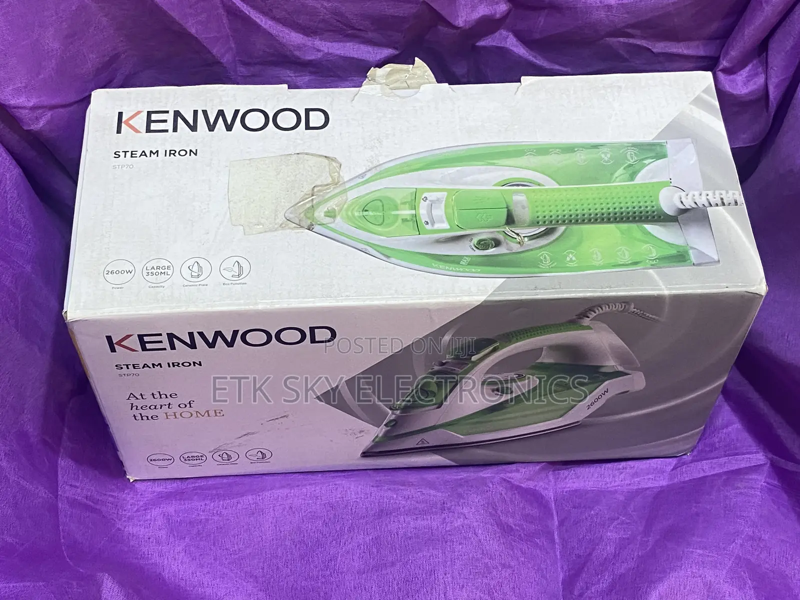 Efficient Kenwood Steam Iron