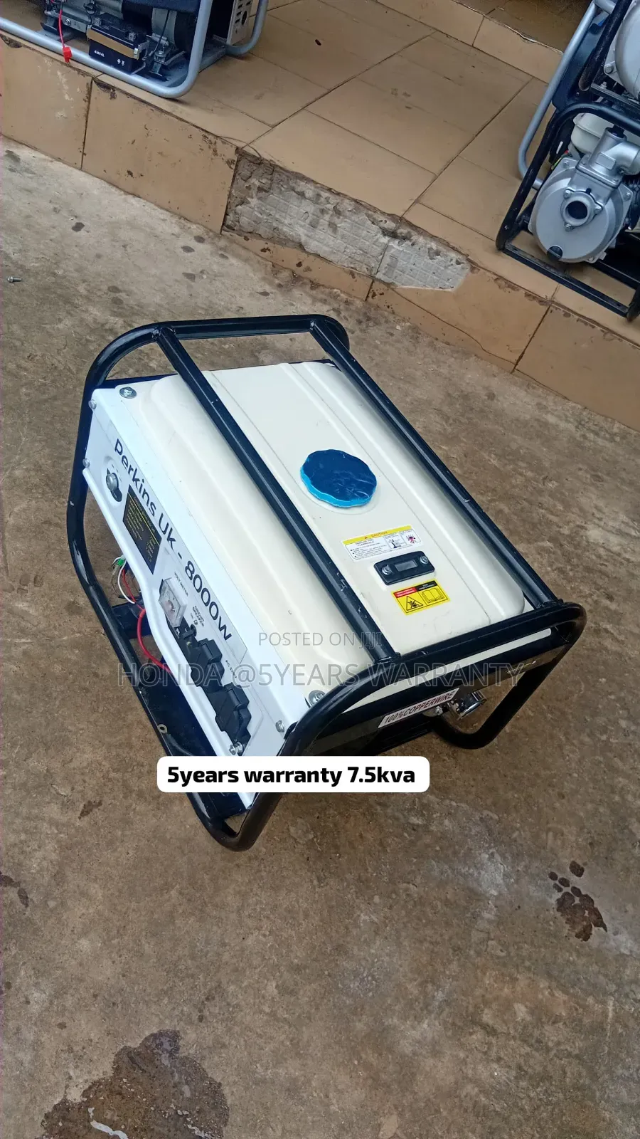 Brand New Perkins 7.5kVA Petrol Generator – Reliable Power 7.5kva