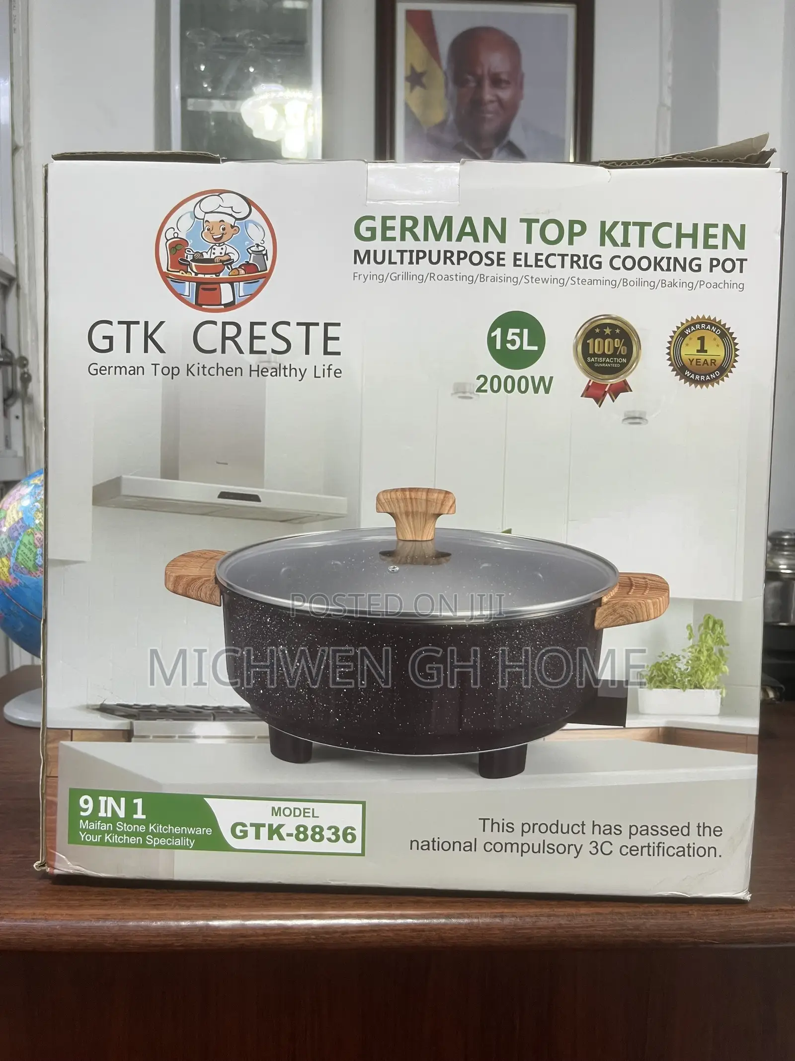 German Top Kitchen 15Ltrs