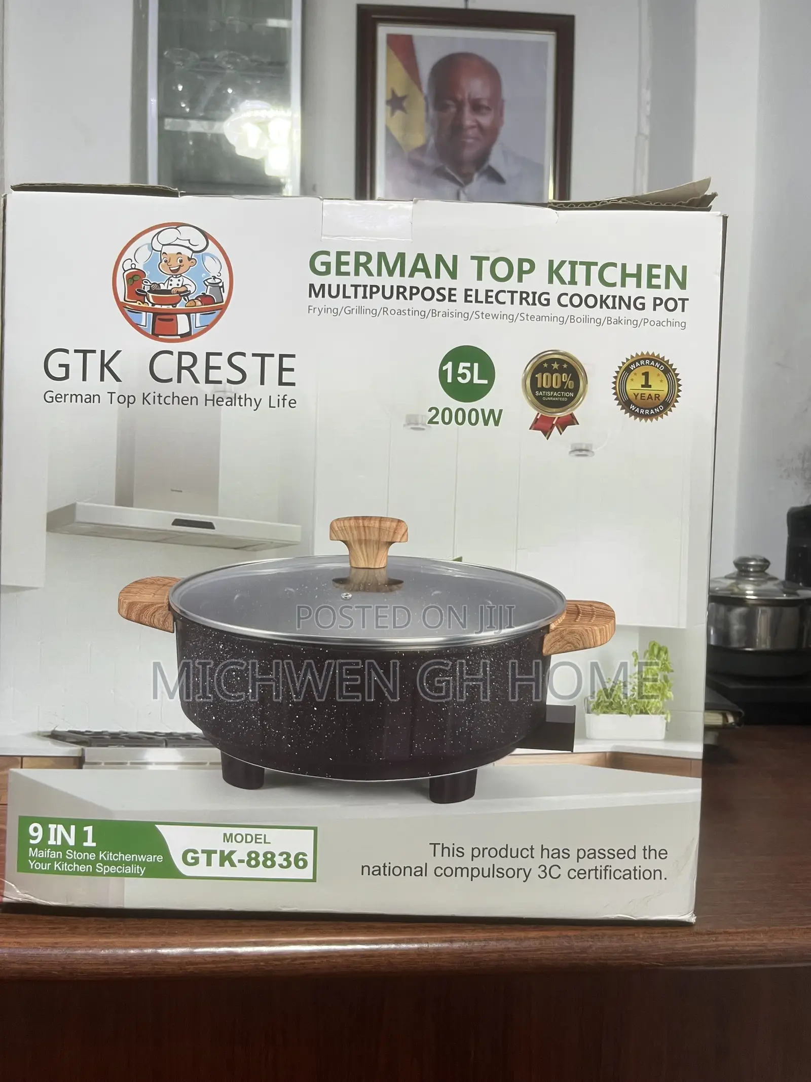 German Top Kitchen 15Ltrs